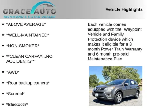 Photos of 2015 Toyota RAV4 XLE for sale in Richmond, VA at Grace Auto Sales