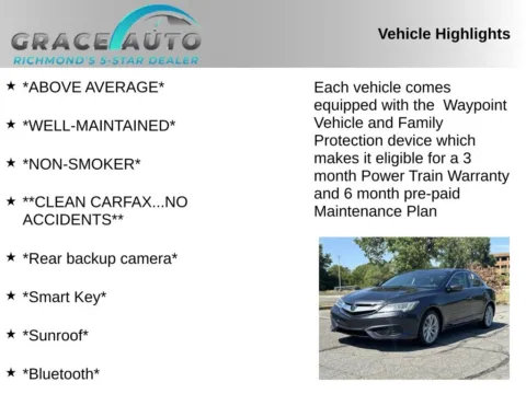 Photos of 2016 Acura ILX 2.4L for sale in Richmond, VA at Grace Auto Sales
