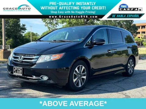 Black 2016 Honda Odyssey Touring Elite for sale in Richmond, VA