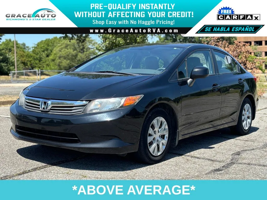 2012 Honda Civic LX for sale in Richmond, VA