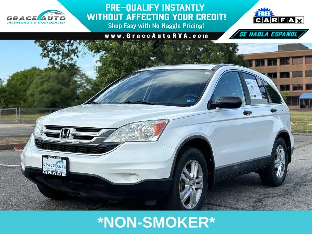 White 2010 Honda CR-V EX for sale in Richmond, VA
