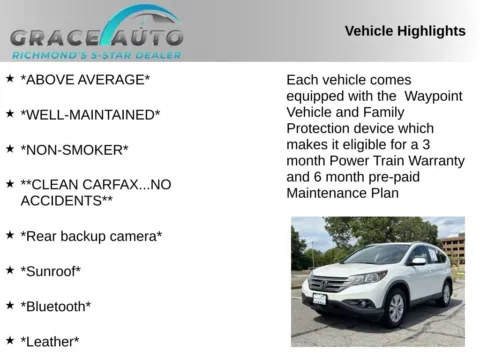 Photos of 2013 Honda CR-V EX-L for sale in Richmond, VA at Grace Auto Sales