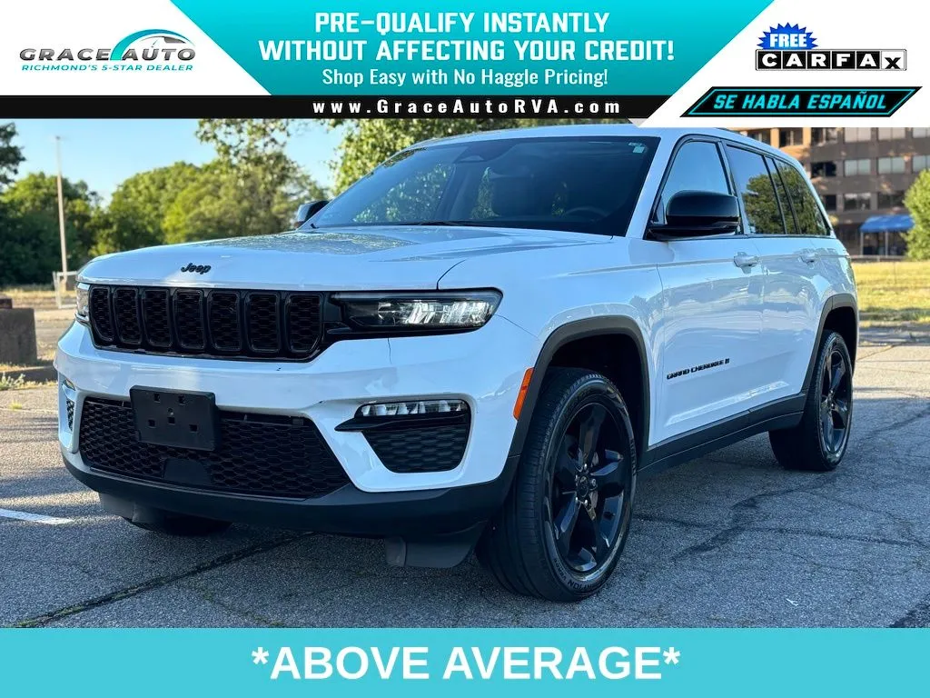White 2023 Jeep Grand Cherokee Limited for sale in Richmond, VA