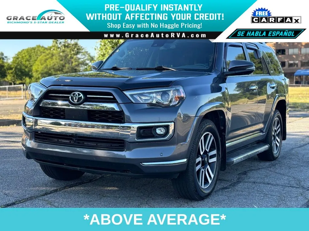 Gray 2022 Toyota 4Runner Limited for sale in Richmond, VA