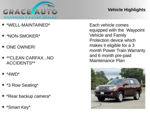 Photos of 2011 Lexus GX 460 for sale in Richmond, VA at Grace Auto Sales