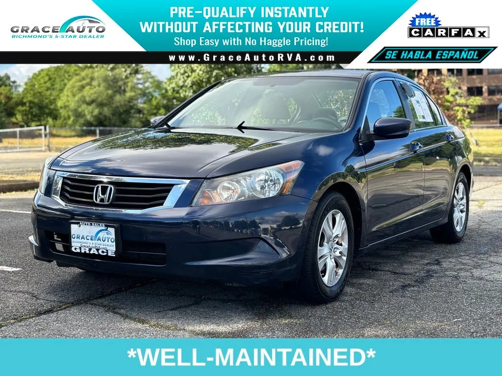 Blue 2008 Honda Accord LX-P for sale in Richmond, VA