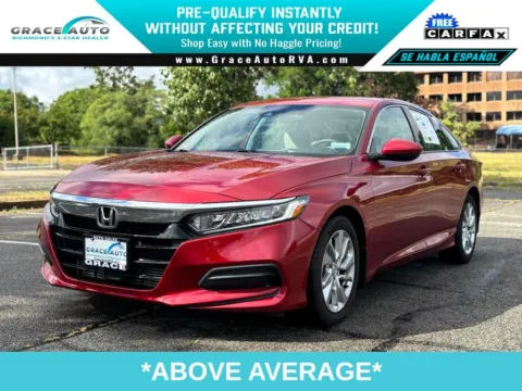 Red 2018 Honda Accord LX for sale in Richmond, VA