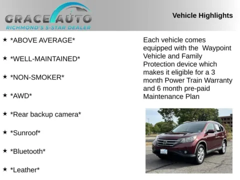 Photos of 2013 Honda CR-V EX-L for sale in Richmond, VA at Grace Auto Sales