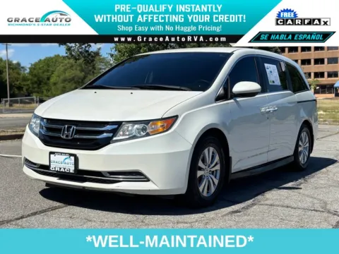 White 2015 Honda Odyssey EX for sale in Richmond, VA