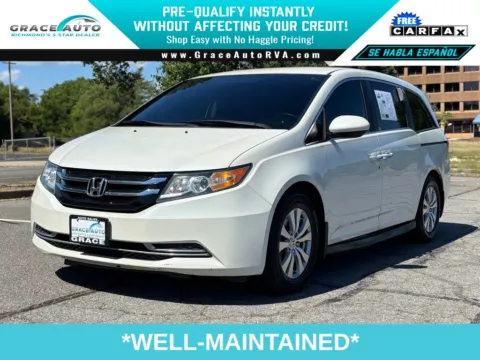 White 2015 Honda Odyssey EX for sale in Richmond, VA