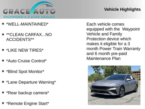 Photos of 2025 Hyundai Elantra Limited for sale in Richmond, VA at Grace Auto Sales