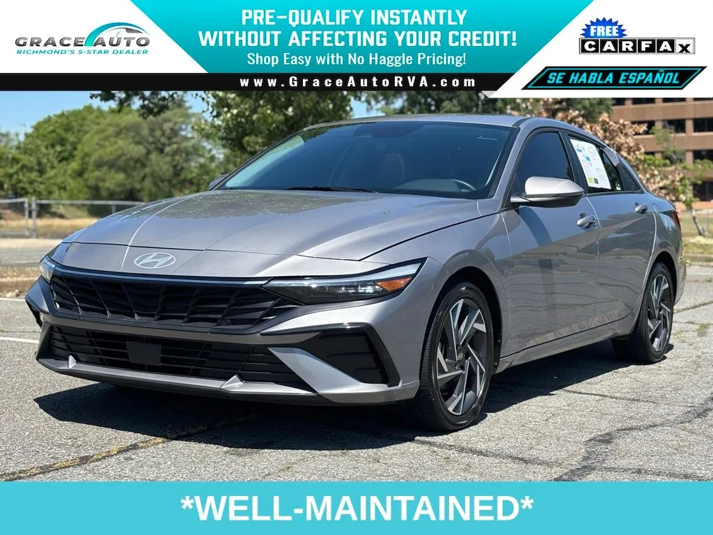 Gray 2025 Hyundai Elantra Limited for sale in Richmond, VA