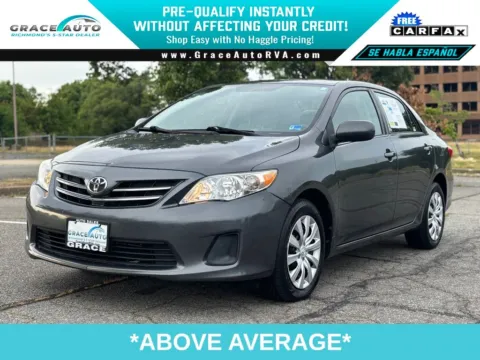 Gray 2013 Toyota Corolla LE for sale in Richmond, VA