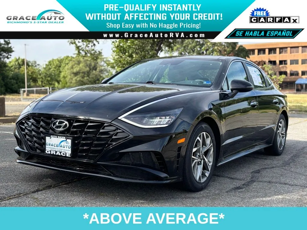 Black 2023 Hyundai Sonata SEL for sale in Richmond, VA