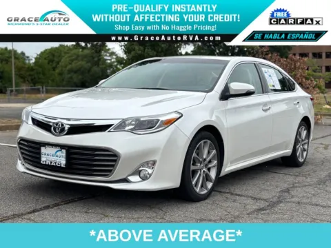 White 2014 Toyota Avalon XLE Touring for sale in Richmond, VA