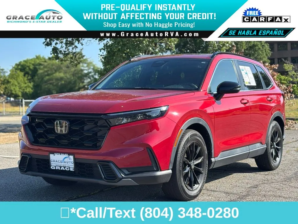 Red 2023 Honda CR-V Hybrid Sport for sale in Richmond, VA