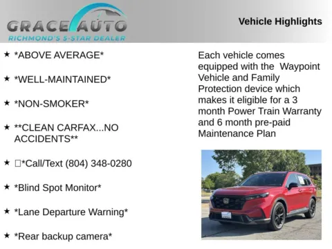 Photos of 2023 Honda CR-V Hybrid Sport for sale in Richmond, VA at Grace Auto Sales