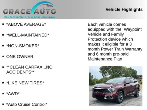 Photos of 2025 Kia Sportage Hybrid SX-Prestige for sale in Richmond, VA at Grace Auto Sales