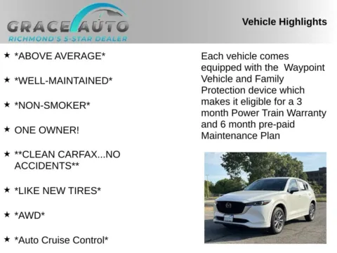 Photos of 2025 Mazda CX-5 2.5 S Preferred Package for sale in Richmond, VA at Grace Auto Sales