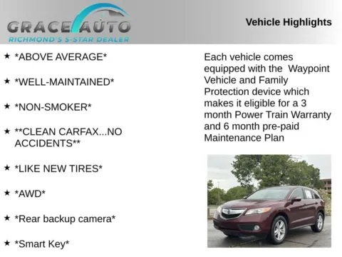 Photos of 2015 Acura RDX Technology Package for sale in Richmond, VA at Grace Auto Sales