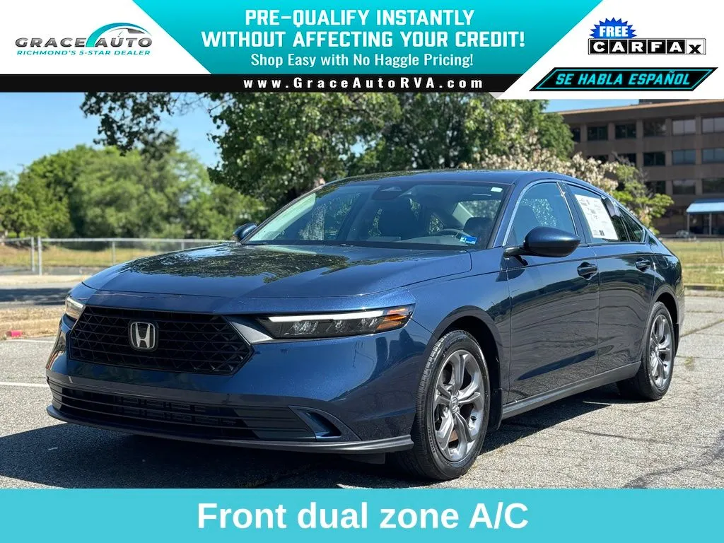 Blue 2024 Honda Accord EX for sale in Richmond, VA