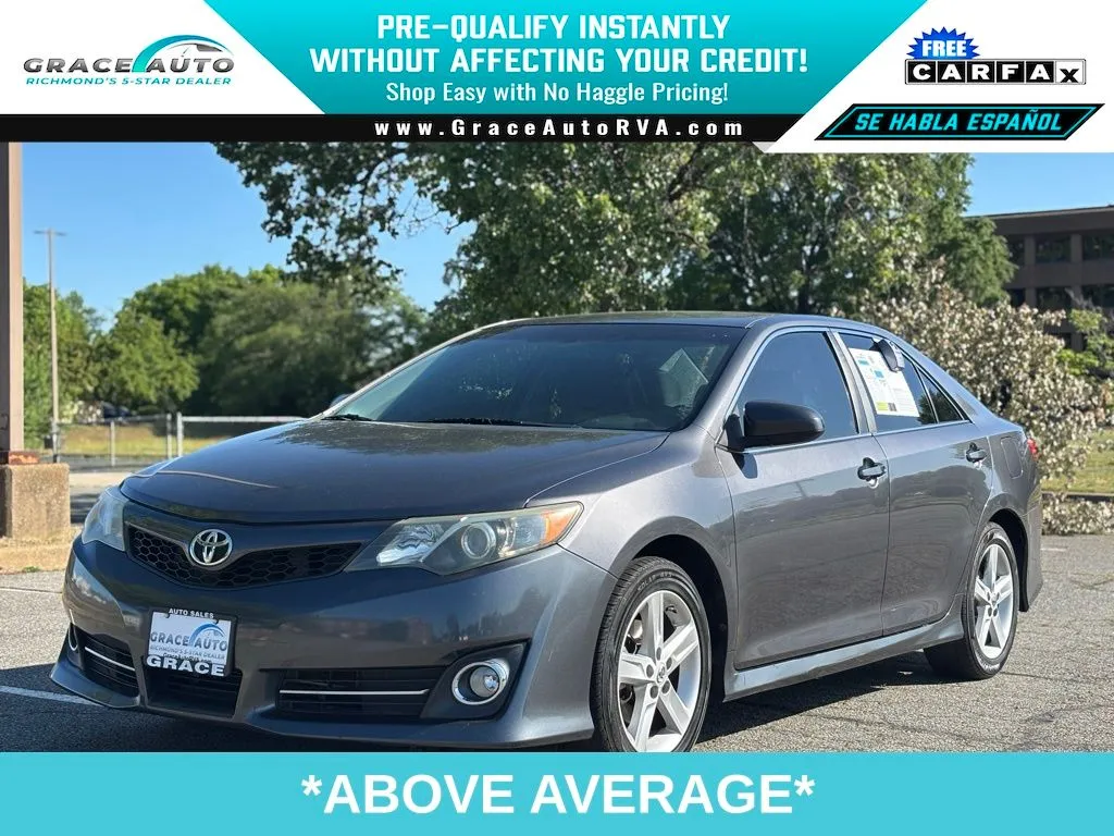 Gray 2013 Toyota Camry SE for sale in Richmond, VA
