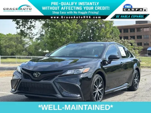 Black 2023 Toyota Camry SE for sale in Richmond, VA