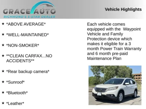 Photos of 2013 Honda CR-V EX-L for sale in Richmond, VA at Grace Auto Sales