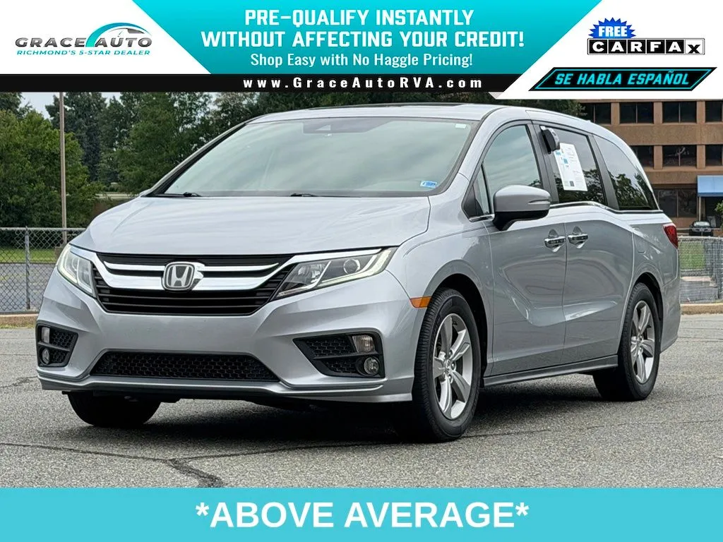 Silver 2018 Honda Odyssey EX-L for sale in Richmond, VA