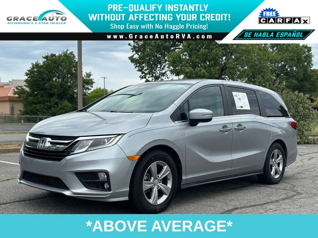 Silver 2018 Honda Odyssey EX-L for sale in Richmond, VA