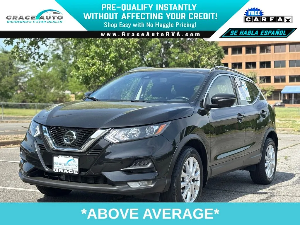 Black 2022 Nissan Rogue Sport SV for sale in Richmond, VA