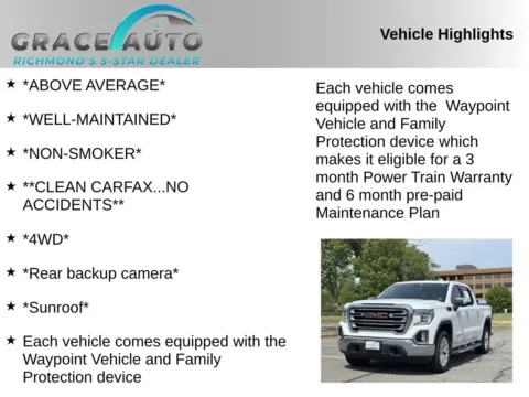 Photos of 2019 GMC Sierra 1500 SLT for sale in Richmond, VA at Grace Auto Sales