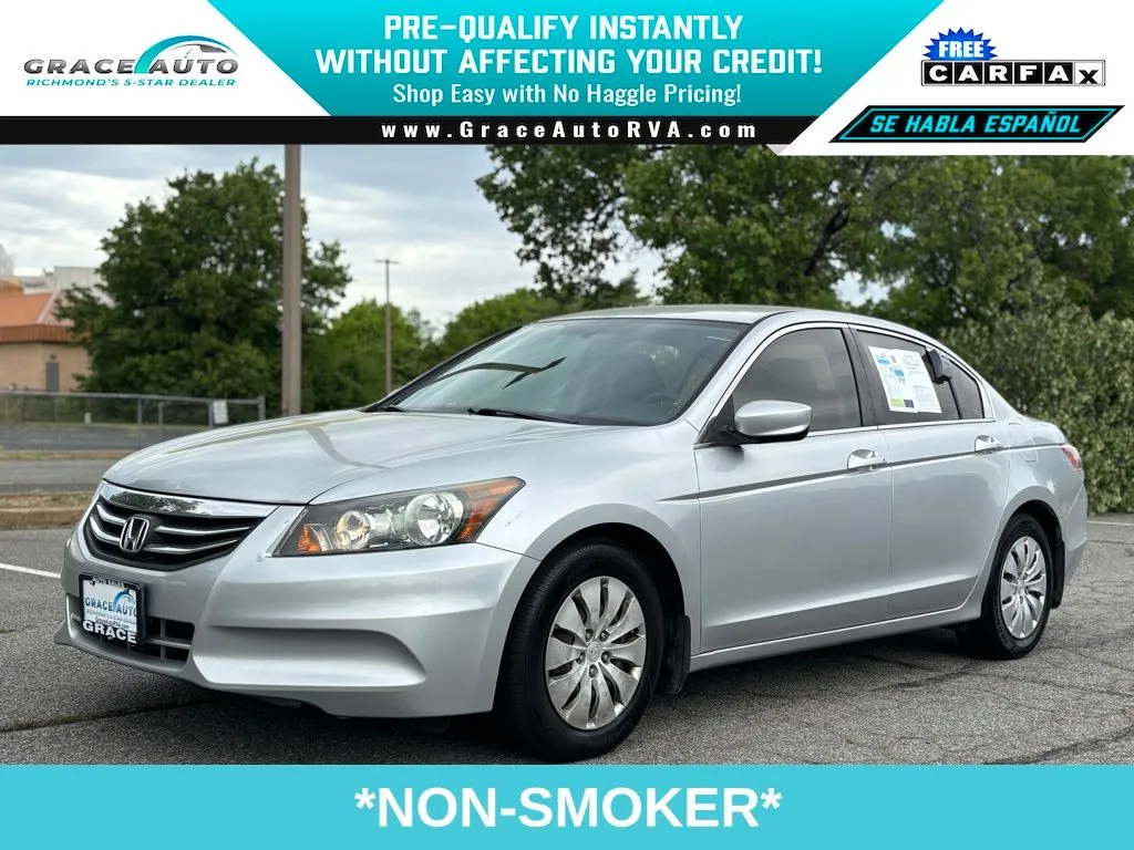 Silver 2012 Honda Accord LX for sale in Richmond, VA