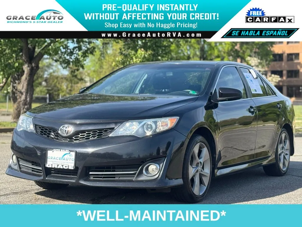 Black 2012 Toyota Camry SE Limited Edition for sale in Richmond, VA