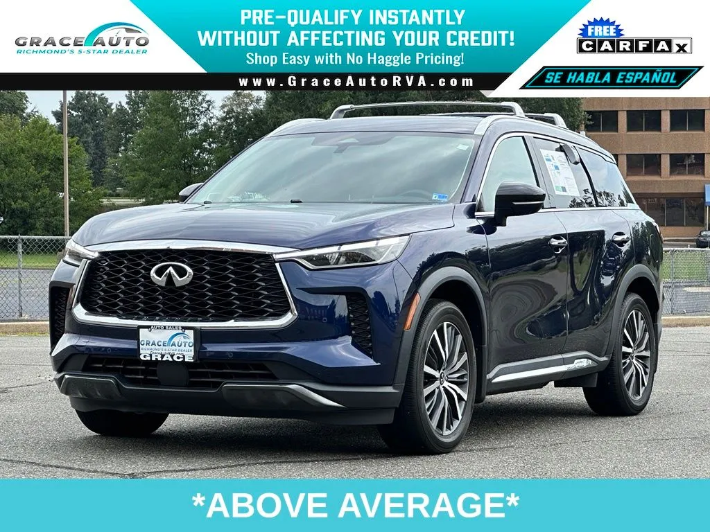 Blue 2023 INFINITI QX60 Sensory for sale in Richmond, VA