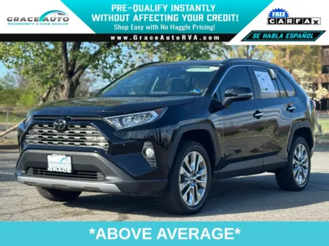 Black 2019 Toyota RAV4 Limited for sale in Richmond, VA