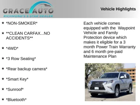 Photos of 2018 Lexus GX 460 Premium for sale in Richmond, VA at Grace Auto Sales
