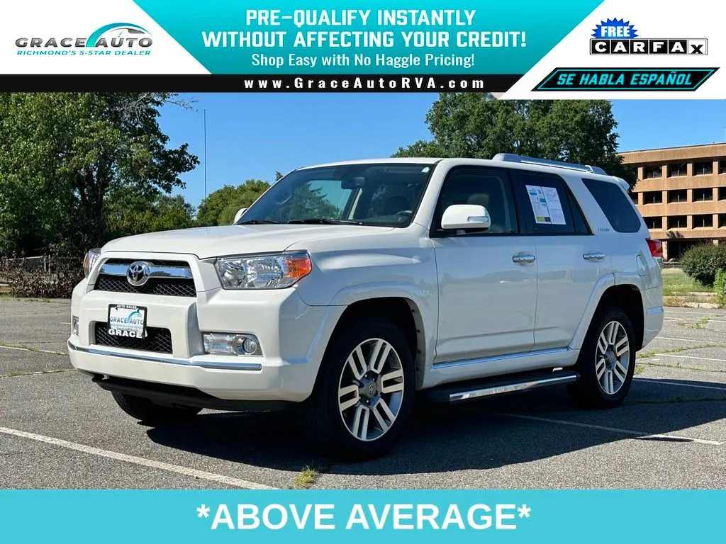 White 2013 Toyota 4Runner Limited for sale in Richmond, VA