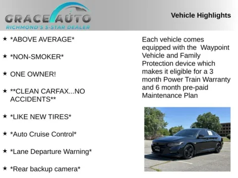 Photos of 2020 Honda Accord Sport for sale in Richmond, VA at Grace Auto Sales