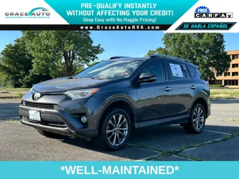 Gray 2018 Toyota RAV4 Limited for sale in Richmond, VA