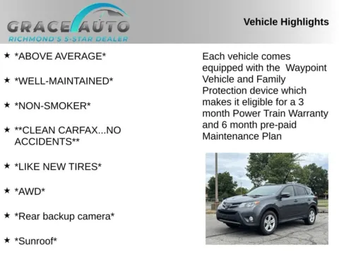 Photos of 2013 Toyota RAV4 XLE for sale in Richmond, VA at Grace Auto Sales