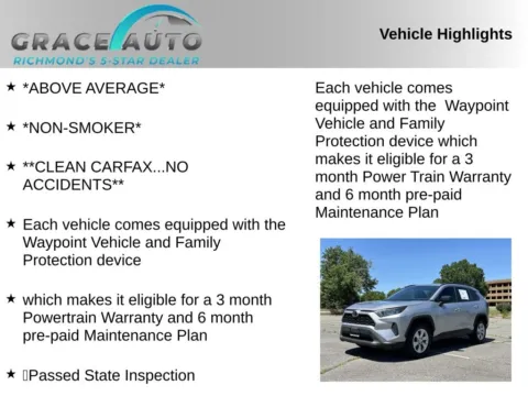 Photos of 2021 Toyota RAV4 LE for sale in Richmond, VA at Grace Auto Sales