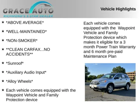 Photos of 2011 Honda CR-V EX for sale in Richmond, VA at Grace Auto Sales