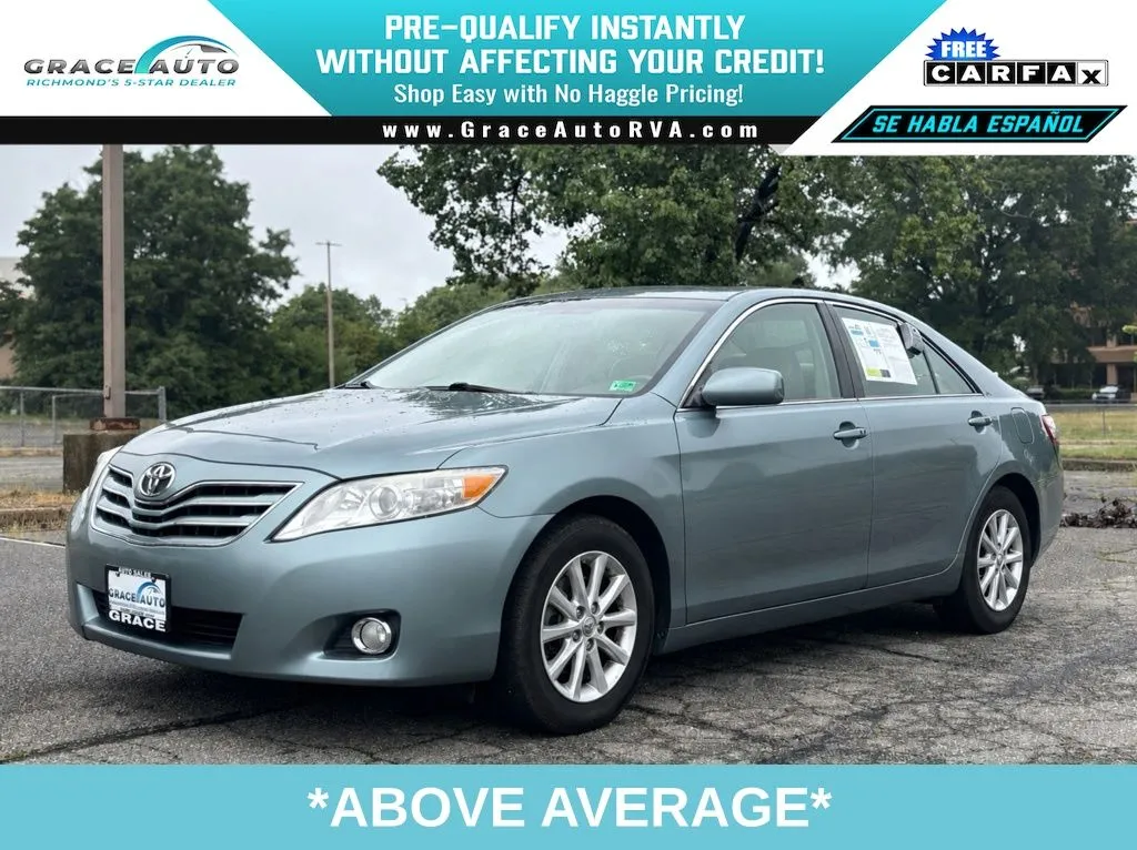 Green 2010 Toyota Camry LE for sale in Richmond, VA