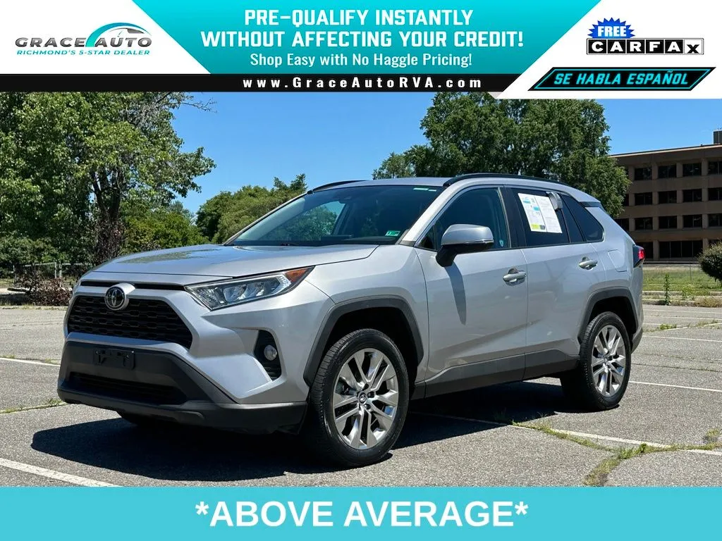 Silver 2020 Toyota RAV4 XLE Premium for sale in Richmond, VA