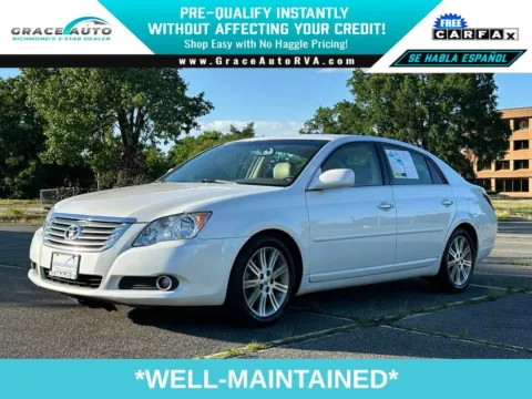 White 2008 Toyota Avalon XL for sale in Richmond, VA