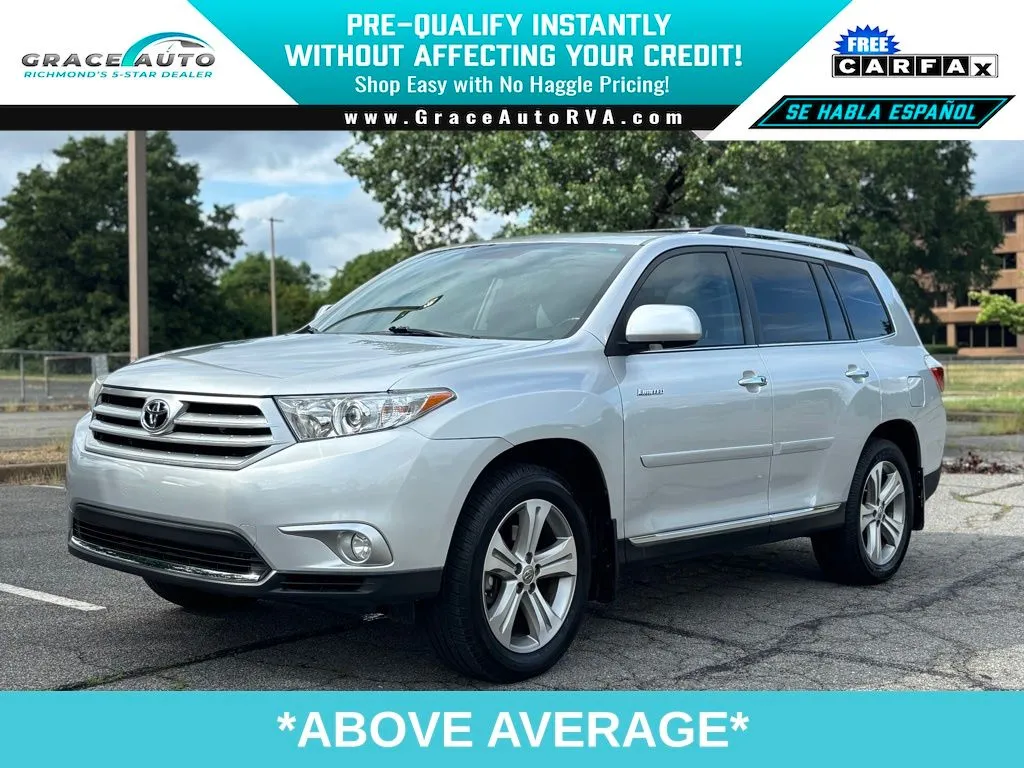 Silver 2011 Toyota Highlander Limited for sale in Richmond, VA