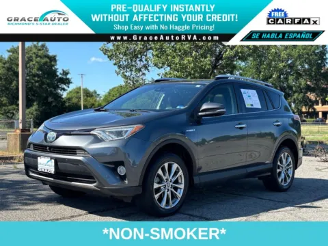 Gray 2016 Toyota RAV4 Hybrid Limited for sale in Richmond, VA
