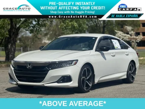 White 2022 Honda Accord Sport for sale in Richmond, VA