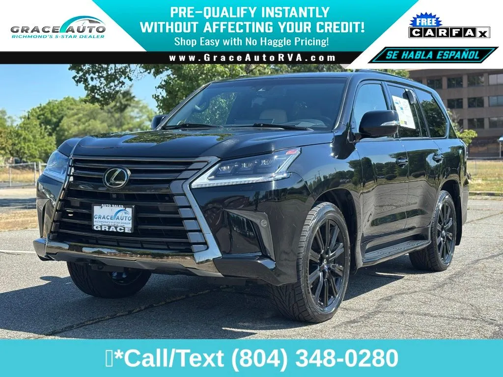 Black 2019 Lexus LX 570 for sale in Richmond, VA